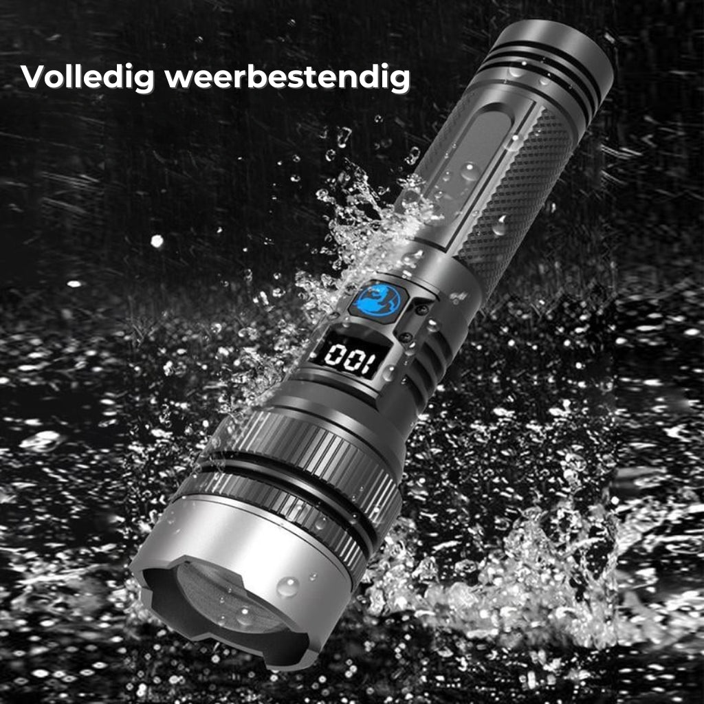 StormBeam Telescopische Zaklamp Powerbank