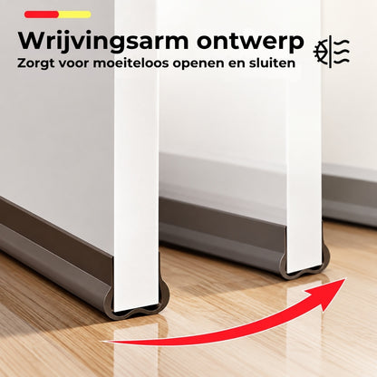 PVC Deurtochtstopper met Geluidsdemping