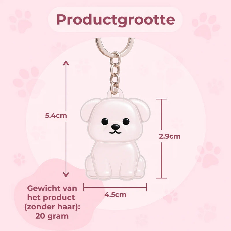 Snuzzle Dierenhaar Sleutelhanger