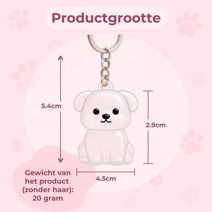 Snuzzle Dierenhaar Sleutelhanger