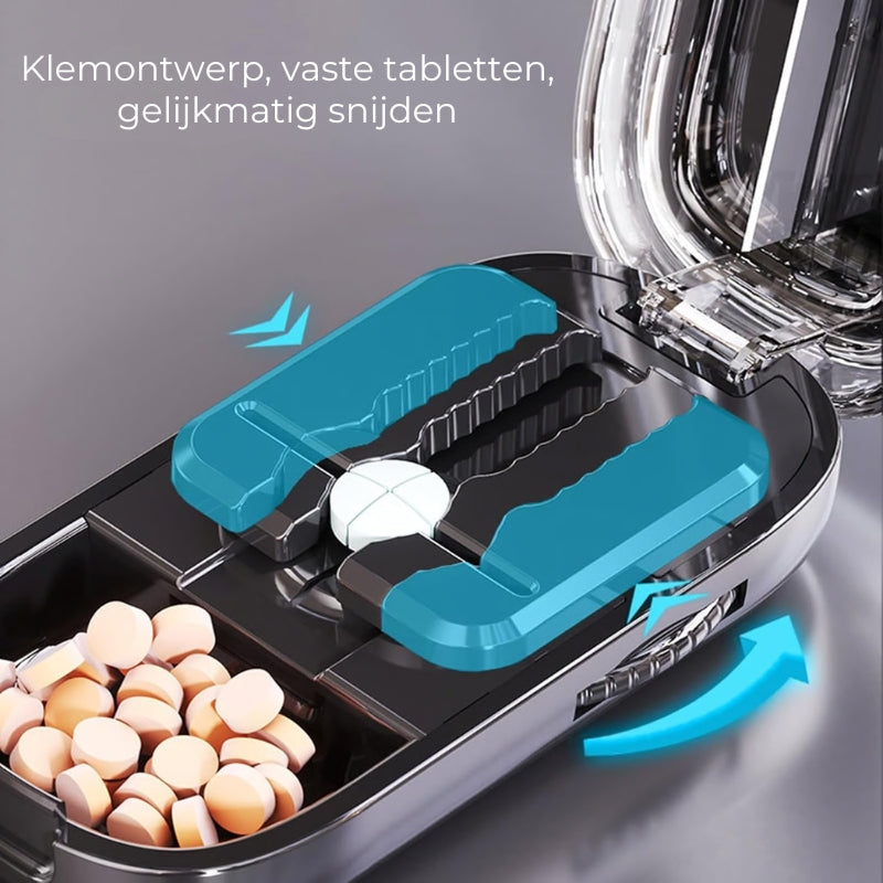 Verstelbare pillensnijder en -splitter