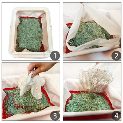 Herbruikbare Kattenbak Filter - Voor Het Reinigen Van Kattenbakken