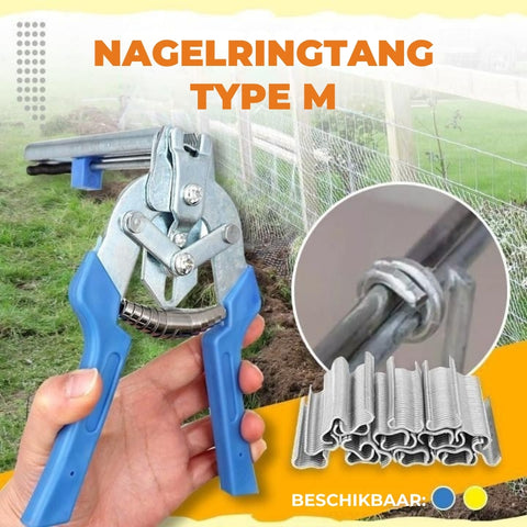 Spijkerringstang Type M - Inclusief 600 Spijkers