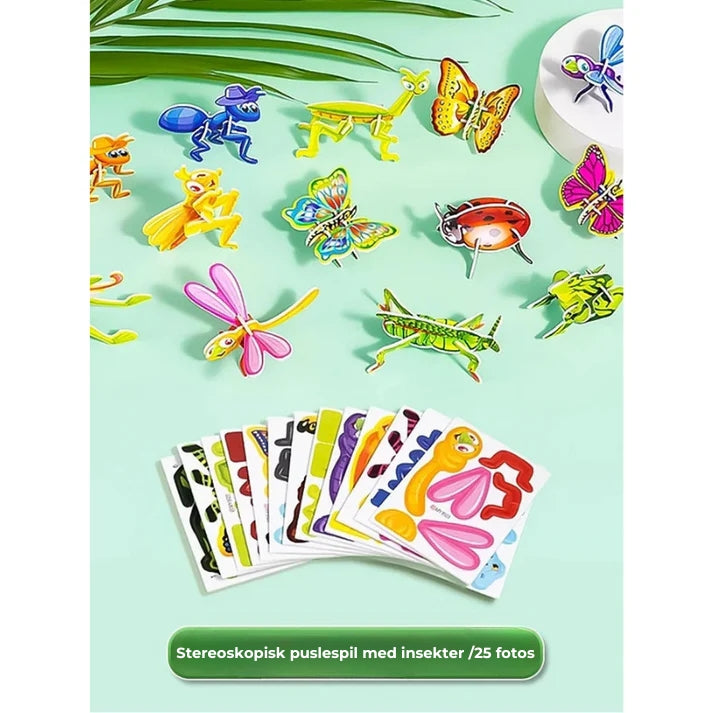 DIY 3D Creatieve Bouwpuzzels