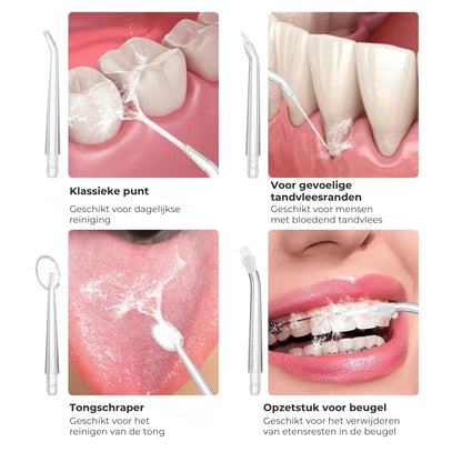 4-in-1 monddouche zonder snoer