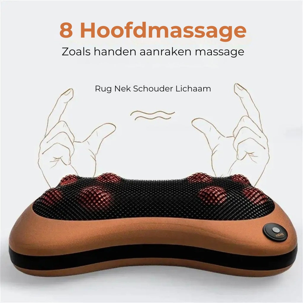 Verwarmd Nek- en Schouder Massagekussen