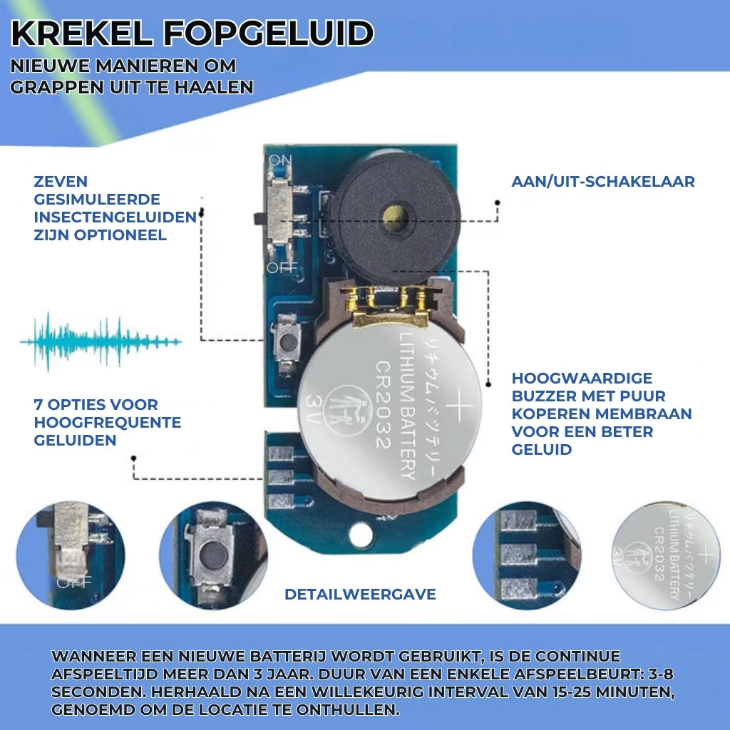 Onzichtbare Krekel: De ultieme geluidsgrap