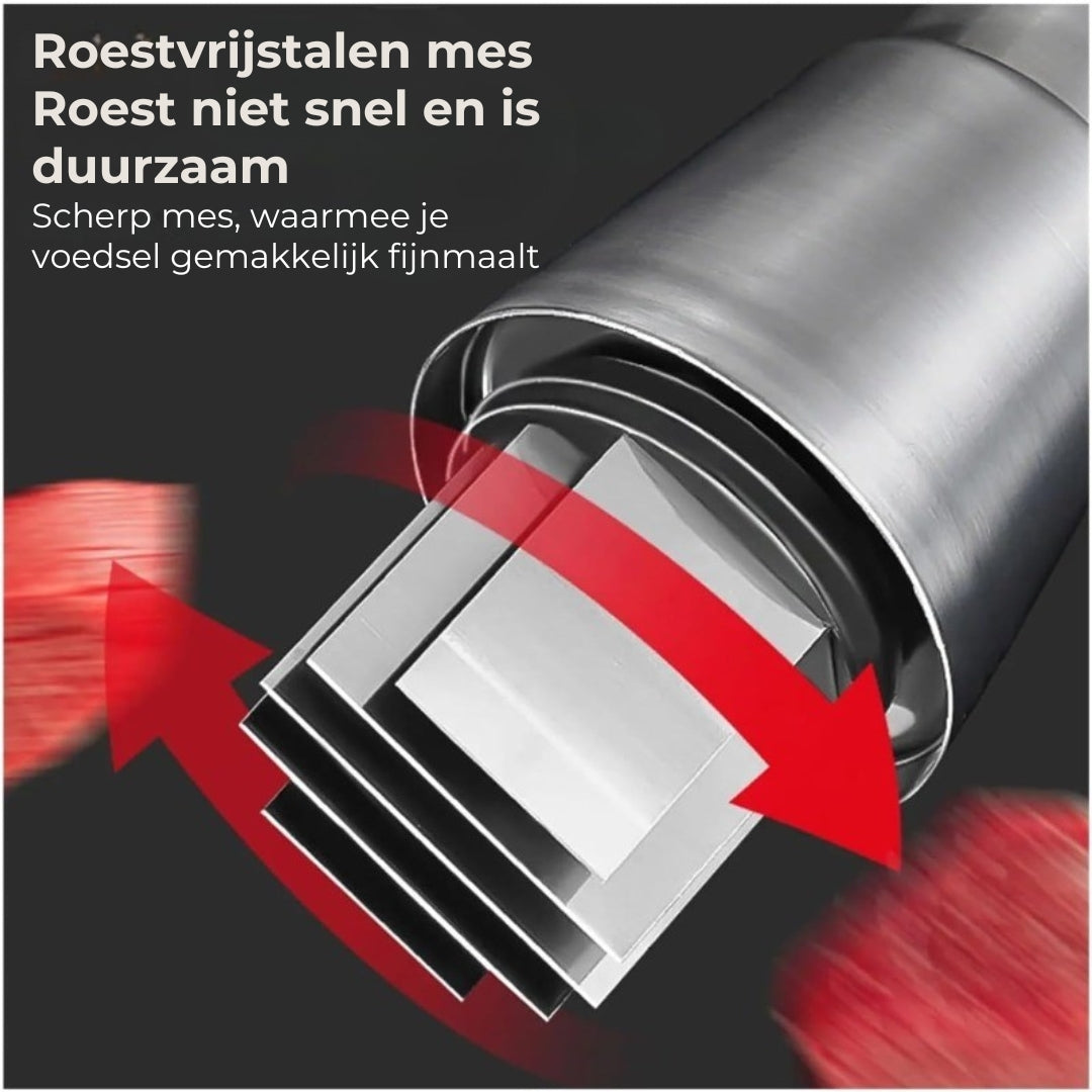 Roestvrijstalen Knoflook- en Groentepers