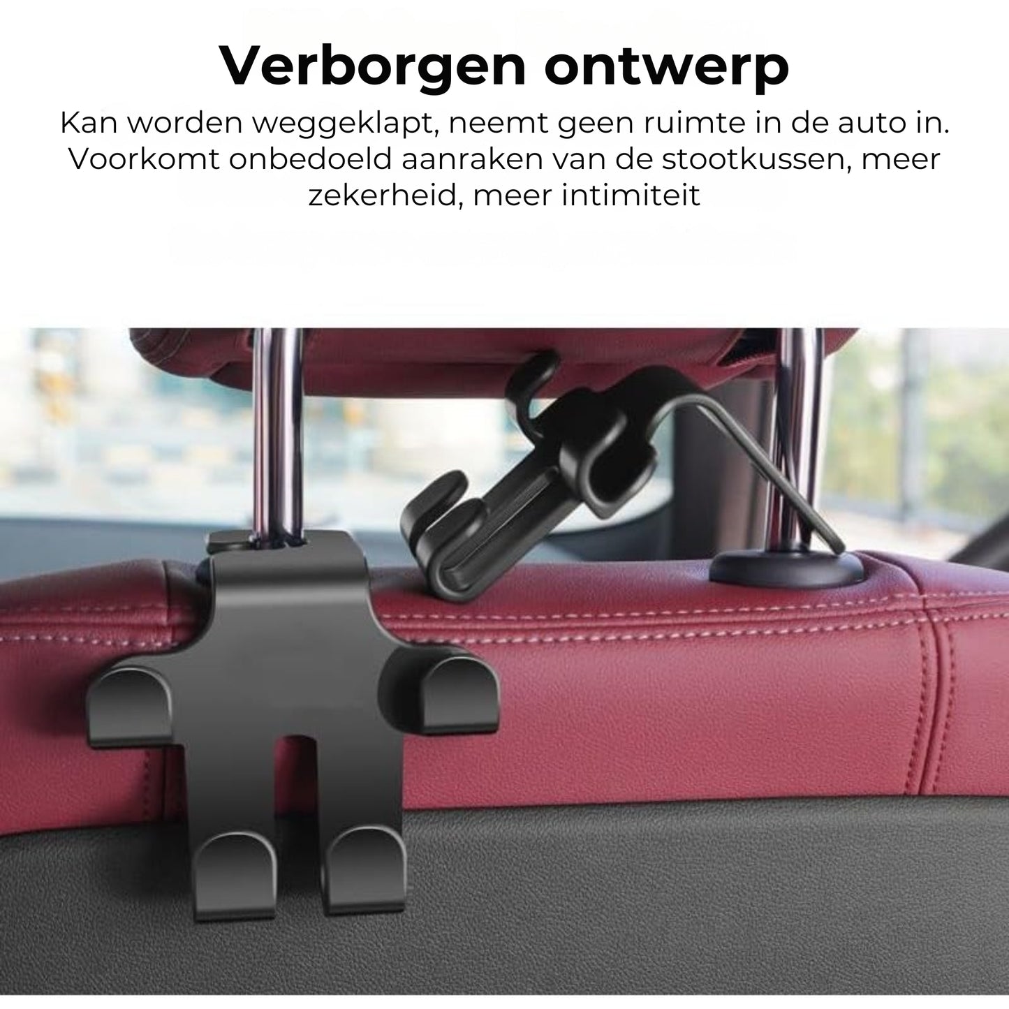Autostoel hoofdsteunhaak