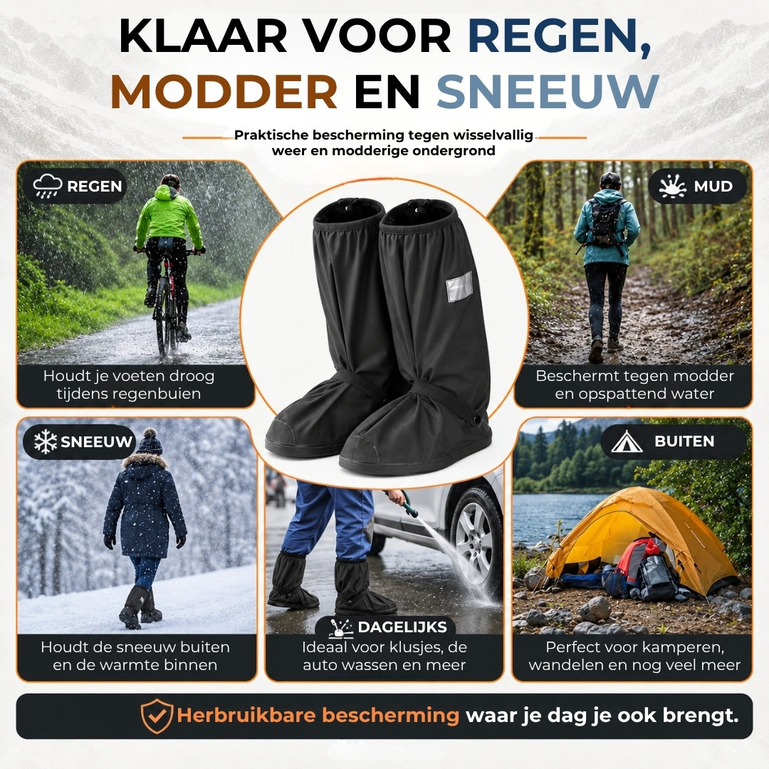 Waterdichte Schoenovertrekken - 1 Paar