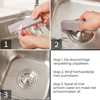 Eco Puimsteen Reinigingsstokjes (10st)