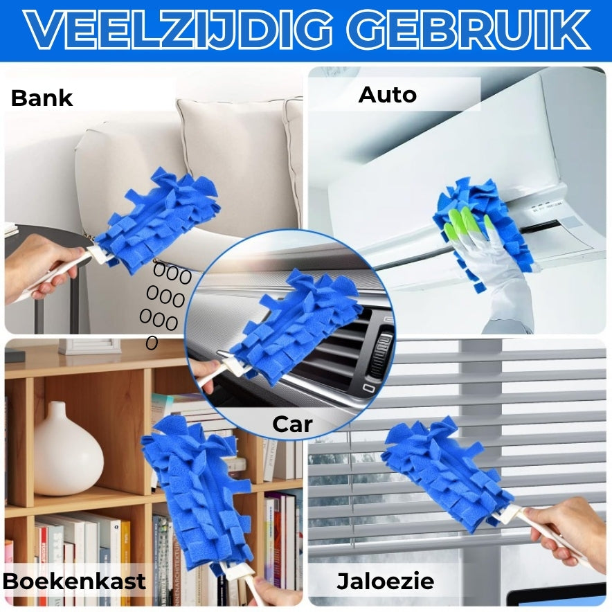 Herbruikbare stofdoek van fleece set