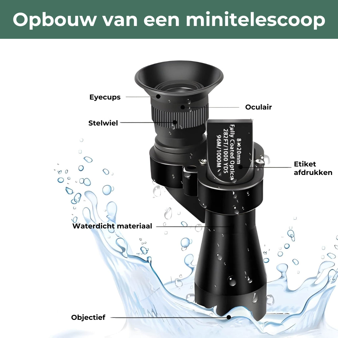Draagbare HD Mini Telescoop
