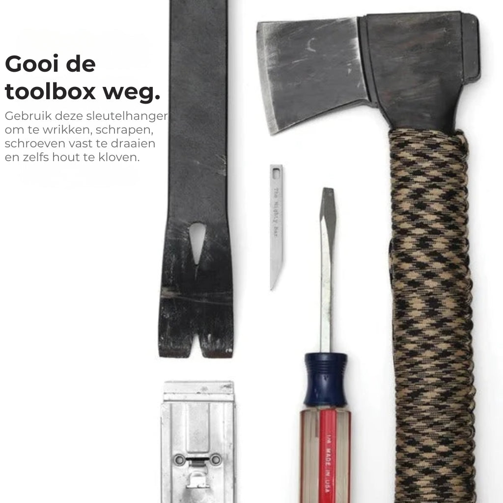Zwaar uitgevoerde Multikit EDC-sleutelhanger