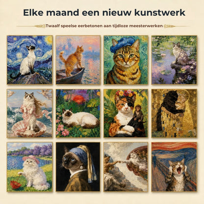 Katten Kunstkalender voor 2027