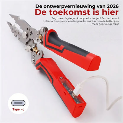 16-in-1 Draadstripper & Spanningstester, AC/DC-detectie,...