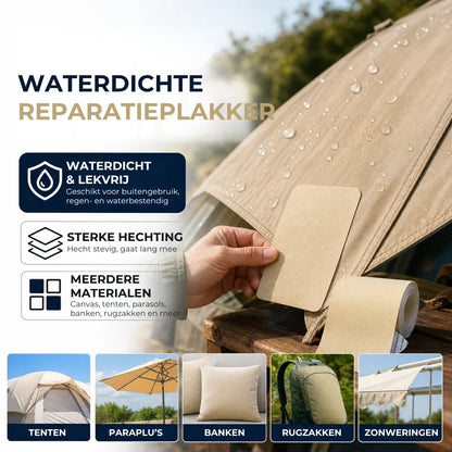 Waterdichte Stof Reparatiepleister Rol