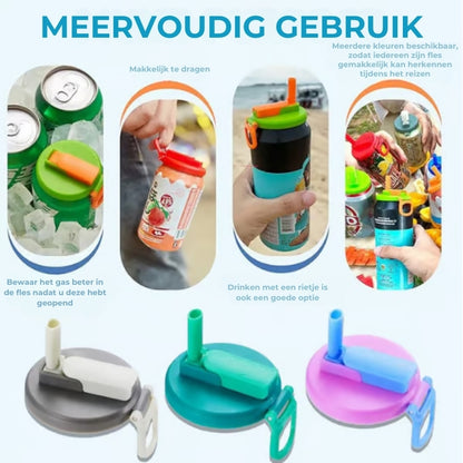 Verzegelde Frisdrankblikjes Deksels