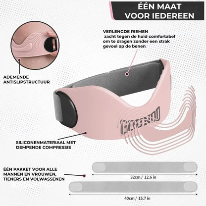 Patella-steunband voor kniepijn en peesontsteking (2 banden inbegrepen)