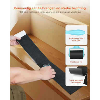 Trappen Griptape - Sterk klevende achterkant – geschikt voor zowel binnen als buiten