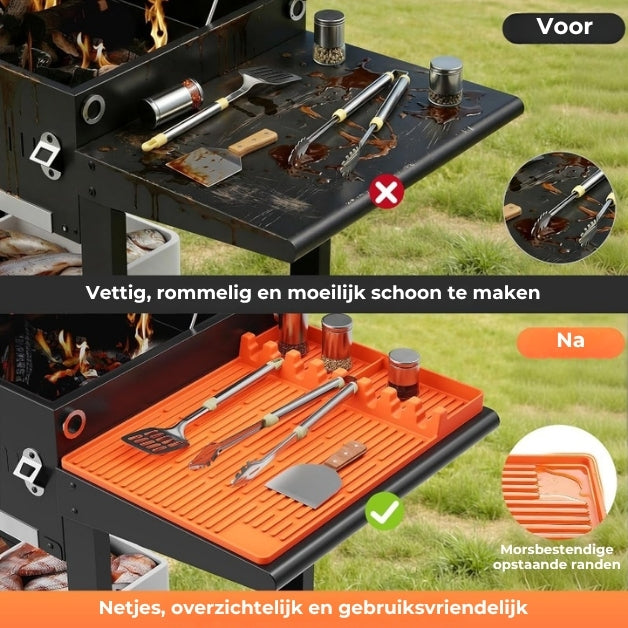 3-in-1 BBQ-Grillmat