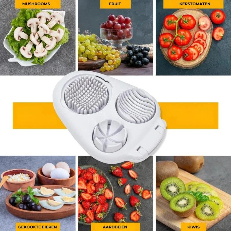 Multifunctionele 3-in-1 Eiersnijder