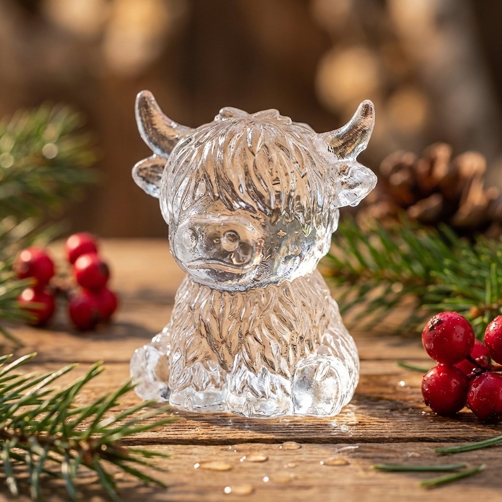 3D Highland-koe Mini-ijsblokjesvorm –  drankjes, feestjes en cadeaus