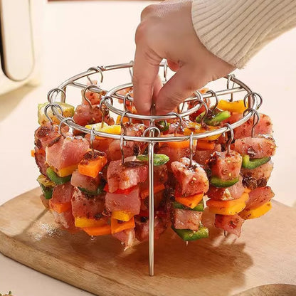 🥩Airfryer Barbecuerek, verticale saté