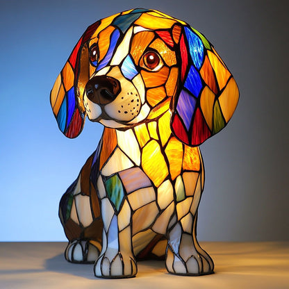 Grappige, schattige Hars Puppy Lampen