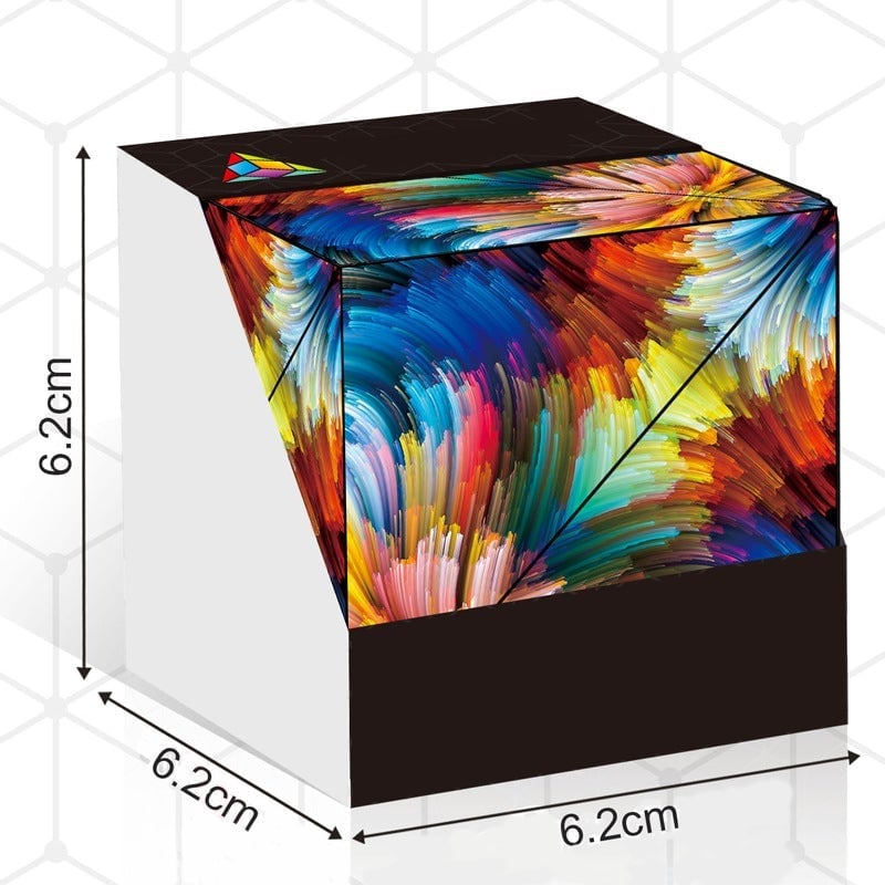 Magnetische fidget-kubus (meer dan 70 transformaties)