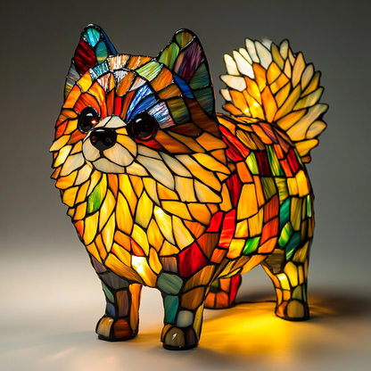 Grappige, schattige Hars Puppy Lampen