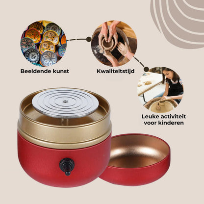 Poterio™ | Mini Draagbare Pottenbakkersmachine