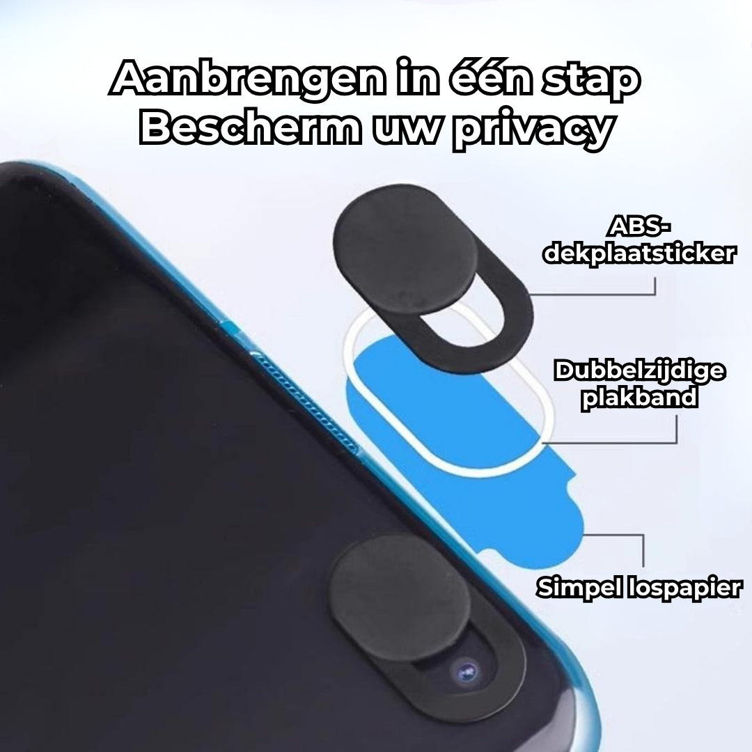 Schuifbare technologie privacyafdekking (20 stuks)