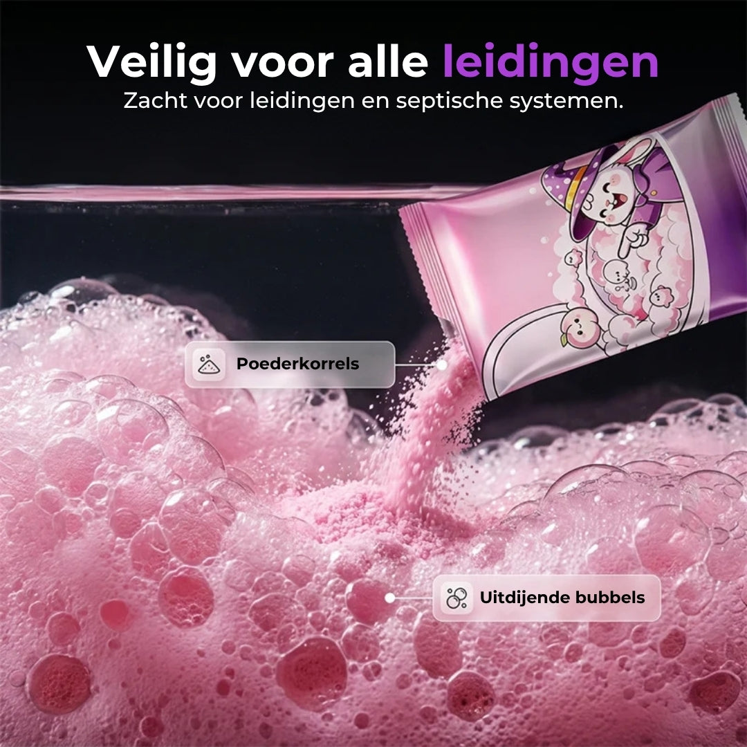 Schuimend Toiletreinigingspoeder
