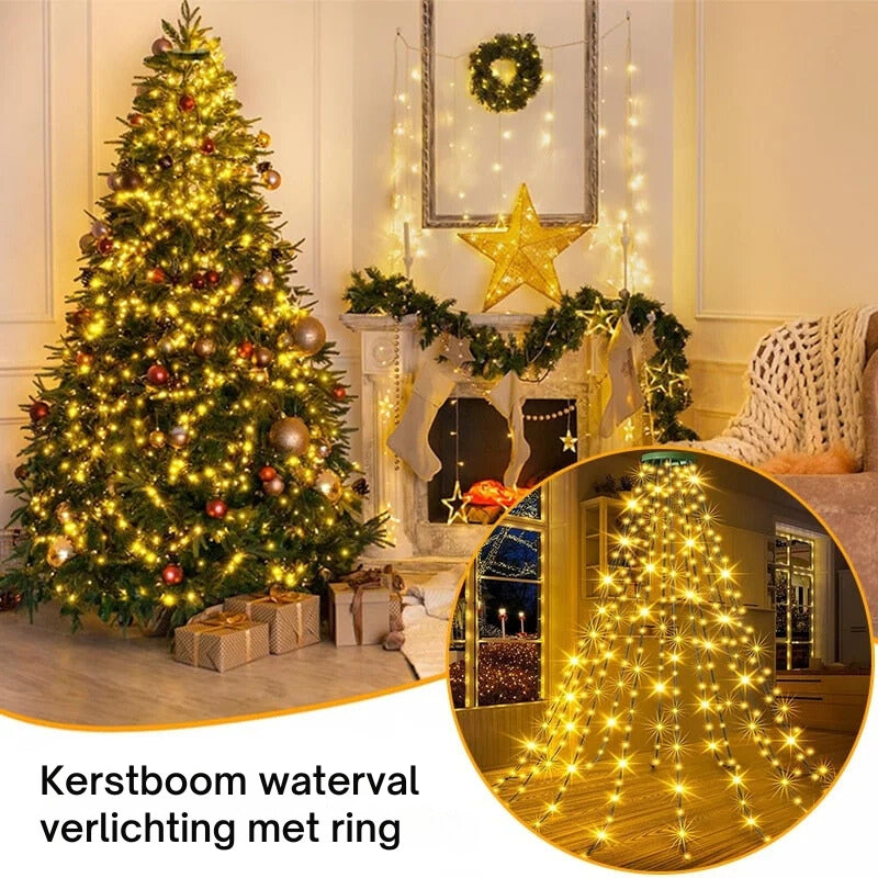 Waterval Kerstboom All-in-One Verlichting