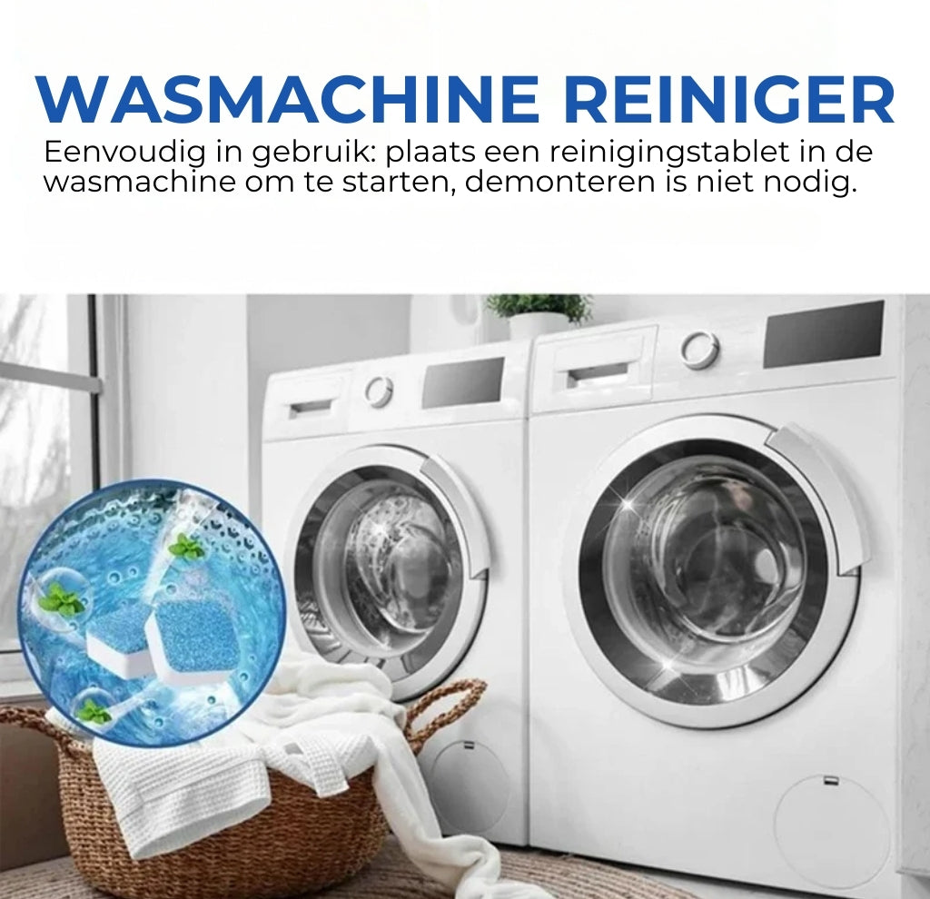 Wasmachine reinigingstabletten