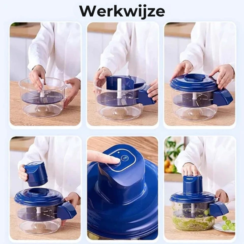 SwiftPeel – Automatische  multifunctionele fruit- en groentepeller
