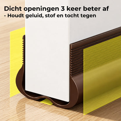 PVC Deurtochtstopper met Geluidsdemping