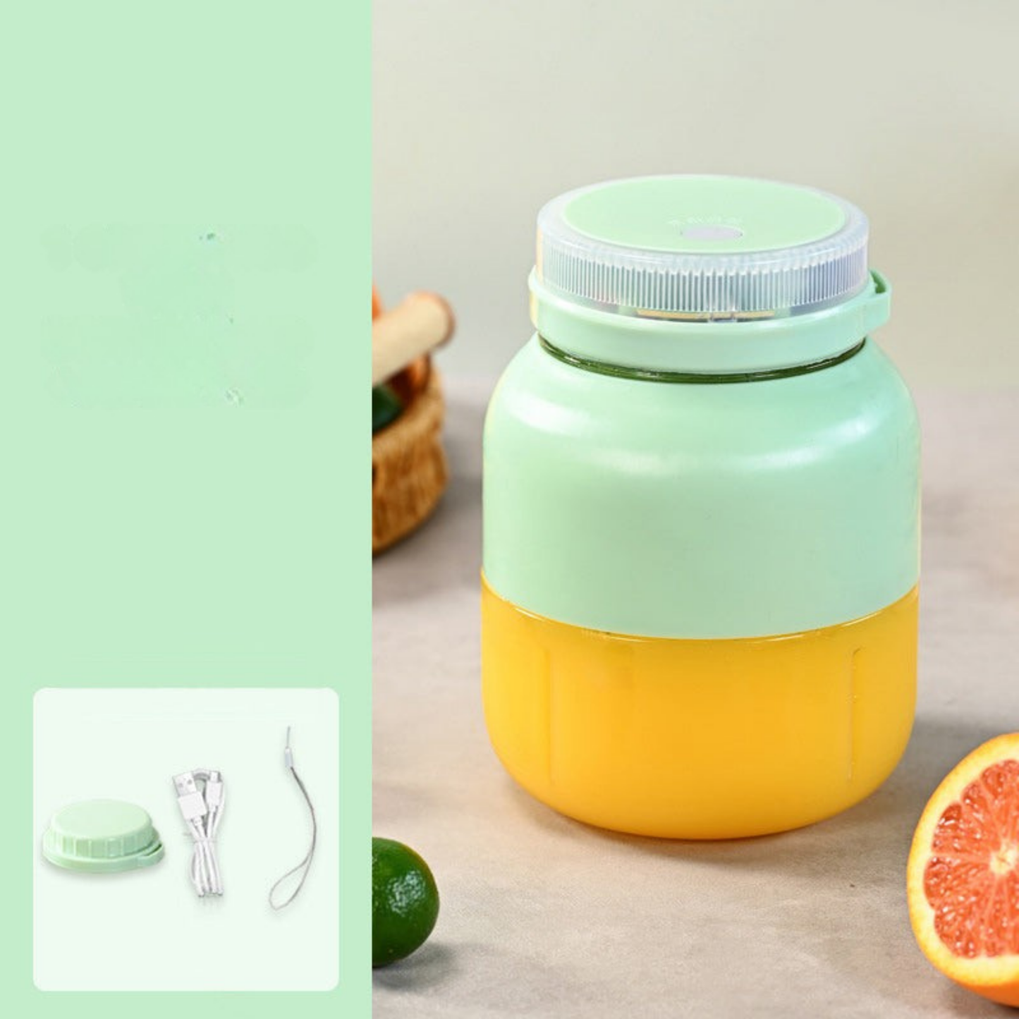 Draadloze sapblender – draagbare persoonlijke blender💧