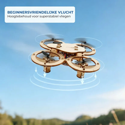 ✈️ DIY Houten Drone Bouwpakket