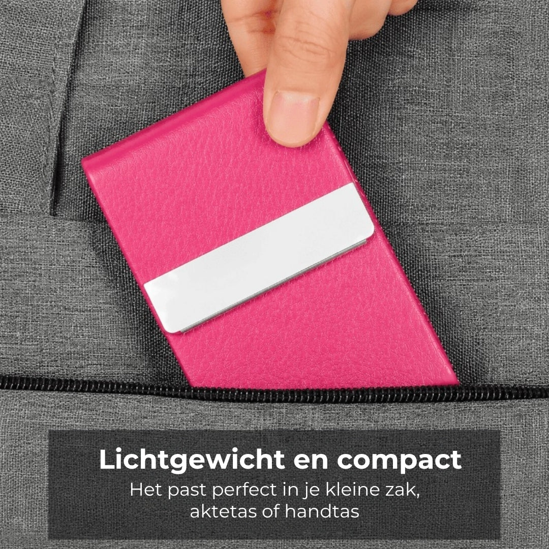 Magnetische Visitekaartjeshouder