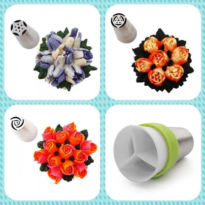 Taartdecoratie Tuitjes Set (9st + extra)