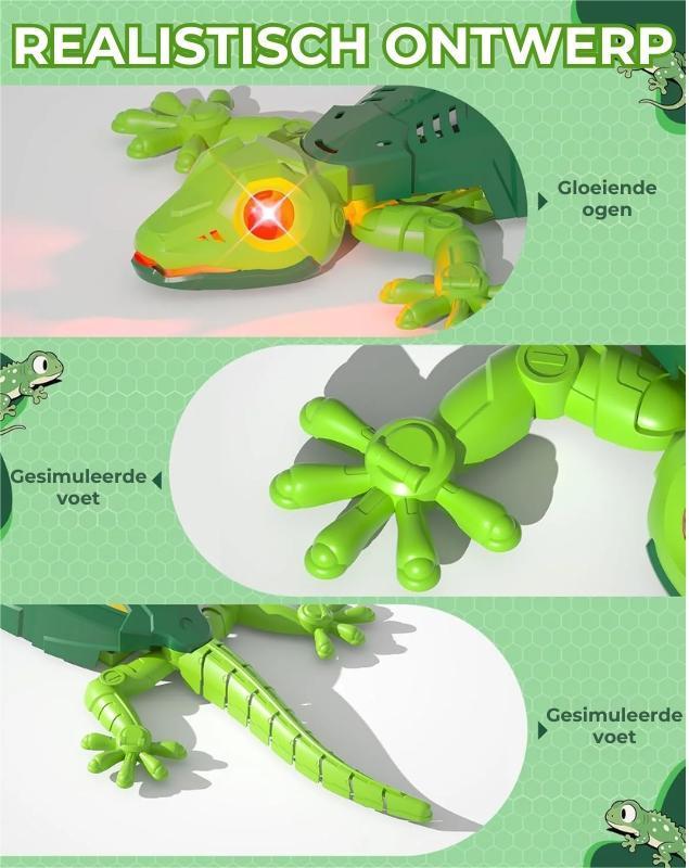 GeckGo!™️ - Muurklimmende RC-hagedis