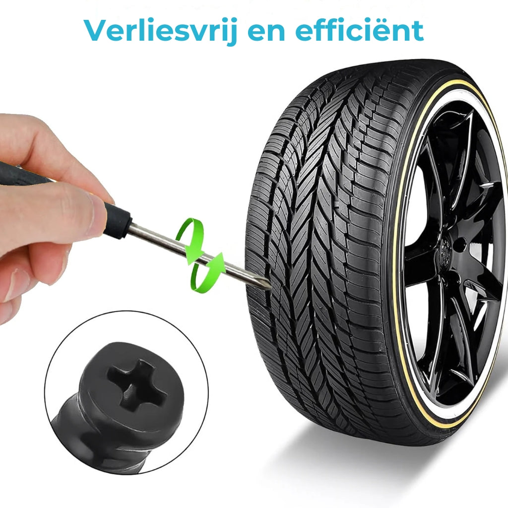 🔩60-delige set bandenreparatie spijkers in 2 maten