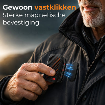 Draagbare Bluetooth Speaker met Magnetische Clip