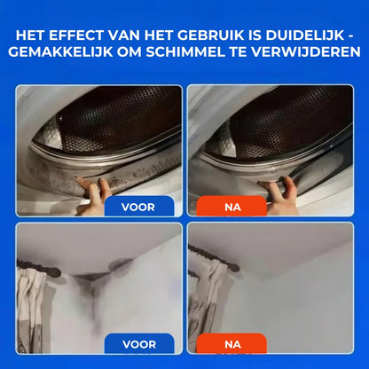 Snelwerkende anti-schimmel muurrandspray
