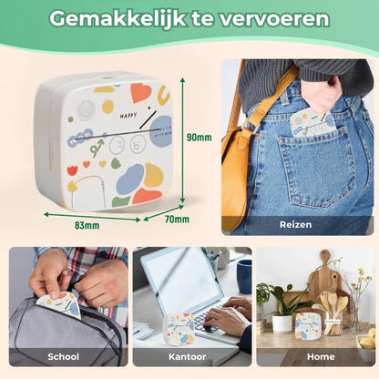 XenGro Mini draagbare stickerprinter