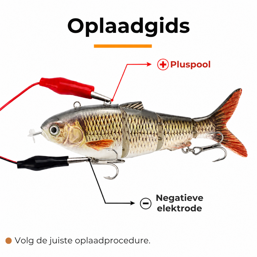 Bionische Zwemmende Vislokkers met Multi Gewricht Design