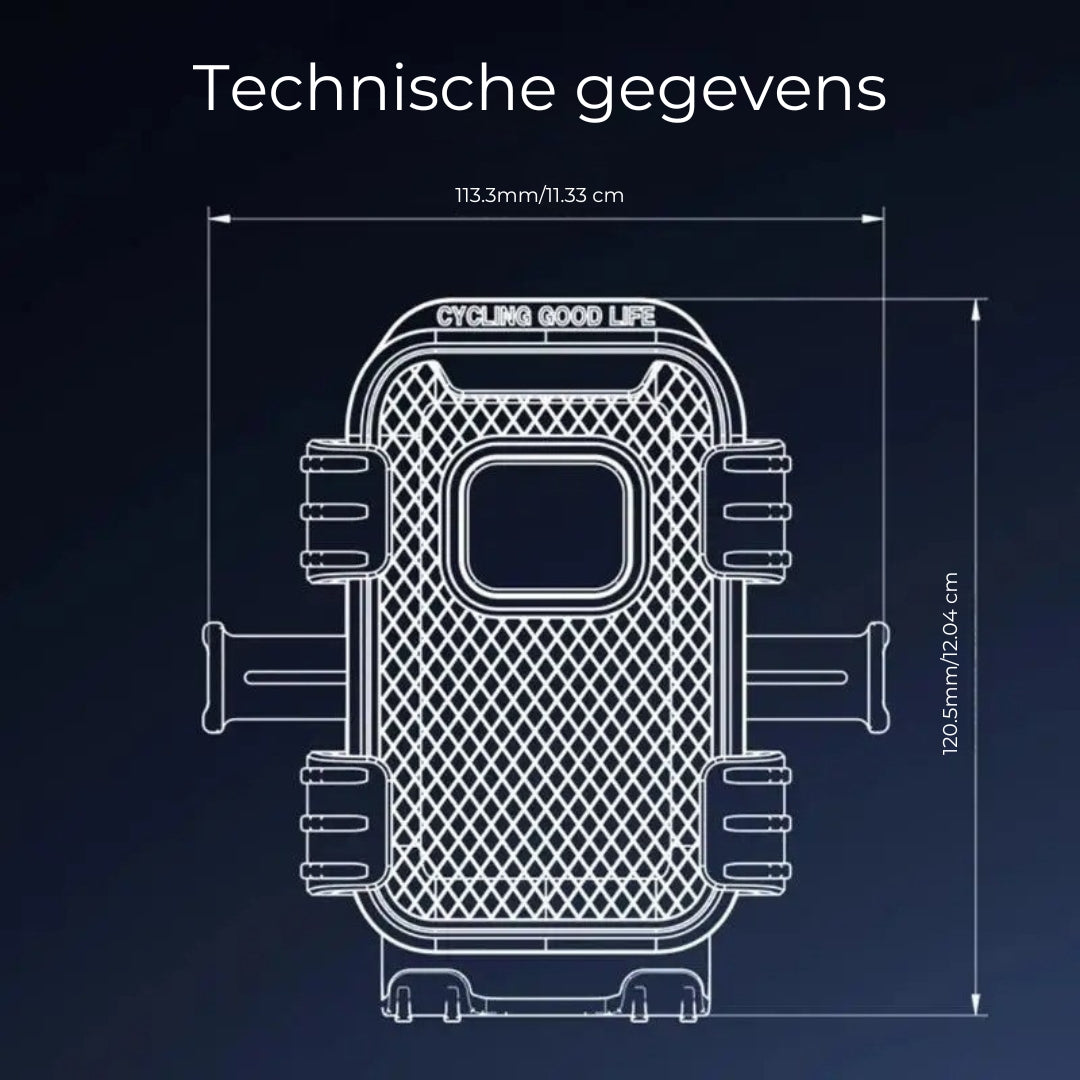 Universele Brommer/Fiets Telefoonhouder