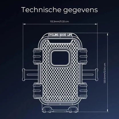 Universele Brommer/Fiets Telefoonhouder